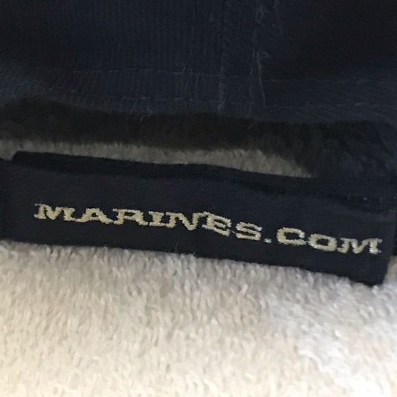 HeadToToe for U.S. Marine Corp Adjustable Navy Blue & Gold Ball Cap - Picture 6 of 14